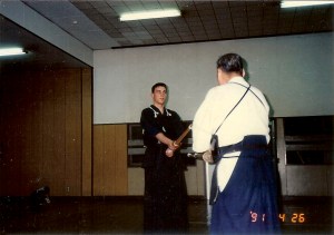 Lesson with Fujiwara Sensei